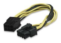 Manhattan 8-Inch 6-Pin PCI-E to 8-Pin PCI-E 2.0 Cable