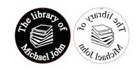 New Customized Round IDEAL Gold Color Desk TOP Embosser - The Library of - Great Gift idea
