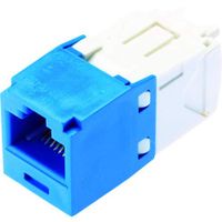 Panduit CJ688TGBU Category-6 8-Wire TG-Style Jack Module, Blue