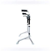 KALO ROMX-Walker/Walking Support Bracket/Disabled People Walking/Four Feet Aluminum Alloy Collapsible Adjustable Height Easy to Carry Booster