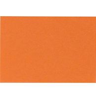 #17 Mini Flat Card (2 9/16 x 3 9/16) - Mandarin Orange (250 Qty.)
