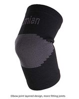 Elbow Brace Compression Support (Pair) Support Sleeve for Tendonitis, Tennis Elbow, Golf Elbow Treatment - Reduce Joint Pain During Any Activity (M, Black)