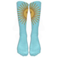 Argentina Flag Sun Sky Blue Classics Stockings Long Tube Socks, Great Quality Sports Socks Perfect Gifts for Women Girls Friends Family One Size 1 Pair by Uxjam