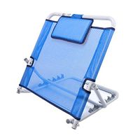 Huapa Backrest Bracket Air Permeability 6 Level Adjustment Height Multi-Function Foldable Portable for Bed for Excursion for Elderly People Load Capacity (Bear100kg)