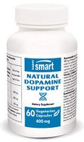 Supersmart - Natural Dopamine Support 400 mg (Neuravena) - Brain Nutrition and Food with Avena Sativa Extract - Memory Booster Supplement | Non-GMO - 60 Vegetarian Capsules