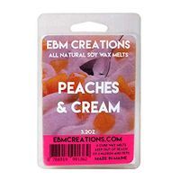 Scented All Natural Soy Wax Melts - 6 Pack Clamshell 3.2oz (Peaches & Cream)