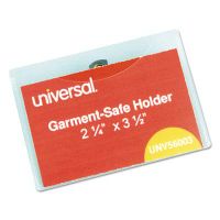 The Mighty Badge Name Badge Insert Sheets for Inkjet, 1" x 3", Clear (IPP901852)