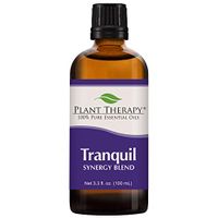 Plant Therapy Essential Oils Tranquil Synergy Blend - Stress Relief, Sleep, Peace & Calming Blend 100% Pure, Undiluted, Natural Aromatherapy, Therapeutic Grade 100 mL (3.3 oz)