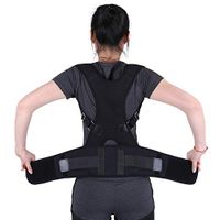 Adjustable Corrector Back Brace, Posture Improve Belt Back Support for Women and Men to Relieve Neck, Back and Lumbar Spine Pain