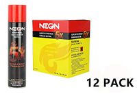 Neon Universal Gas Lighter Refill- 5X Refined Premium Butane 12 Pack with Display