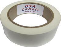 1" Wafer Tab Seals No Perf - Roll of 1,000 (Translucent)