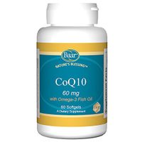 Baar Nature's Blessing CoQ10 with Omega-3 Fish Oil Softgels