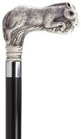 Unisex Running Horse Cane Black Shaft  -Affordable Gift! Item #HAR-9107308