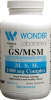 Glucosamine/MSM, Helps Promote Cartilage Regeneration and Healthy Joints - 250 Capsules #3382