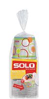 Solo Snack Bowl, 12 Ounce, 10 Bowls & Lids