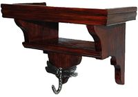 CPAP"Charlie" Shelf Double Red Oak Dragonfly