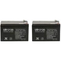 Universal Power Group 12V 12Ah F2 BATTERY FOR WILDERNESS ENERGY STANDUP ELEC SCOOTER - 2 Pack