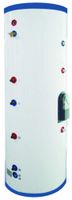 700 Liter 185 Gallon Stainless Steel Solar Hot Water Heater Tank Dual Copper Coil Heat Exchangers