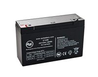 Panasonic LC-R0612P(a) 6V 12Ah Sealed Lead Acid Battery - This is an AJC Brand Replacement