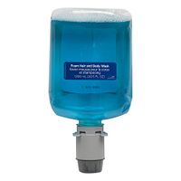 Pacific Blue Ultra Foam Hair and Body Soap Refill by GP PRO (Georgia-Pacific), Refreshing Aloe Scent, 43024, 1200 mL Per Refill, 4 Refills Per Case