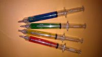 36 Syringe Novelty Pens