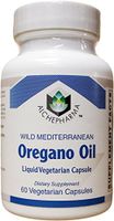 AlchePharma Wild Mediterranean Oregano Oil, Liquid Vegetarian Capsules