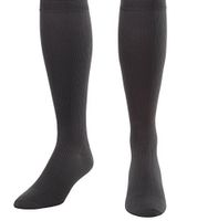 Made in The USA - Medical Compression Socks for Men, Firm Graduated Support Socks 20-30mmHg - Closed Toe - 1 Pair - Absolute Support, SKU: A104GR4 (Grey, XL) – Helps with Poor Circulation, Edema