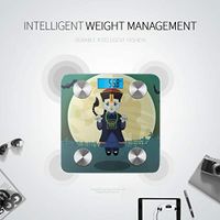 Cute Cartoon Zombies Smart Body Scale Scale Body Fat Smart Scale Tracks 8 Key Compositions Analyzer Sync with Fitness Apps 400 Lbs