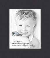 22x27 Smooth Black / Black Custom Mat for Picture Frame with 18x23 opening size (Mat Only, Frame NOT Included)
