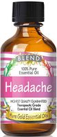 Pure Gold Head Relief Blend Essential Oil, 100% Natural & Undiluted, 60ml