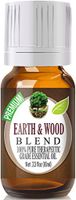 Earth & Wood Essential Oil Blend - 100% Pure Therapeutic Grade Earth & Wood Blend Oil - 10ml