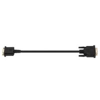 Tangxi DVI to VGA Active Converter 30CM 11.8inch 1080P DVI Male to VGA Female Adapter DVI+5 Male to VGA Female