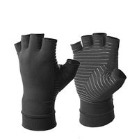 Bangbreak Copper Arthritis Compression Gloves, High Copper Infused Compression Gloves for Men and Women, Pain Relief and Healing for Arthritis, Carpal Tunnel, Typing and Daily Work (X-Large)