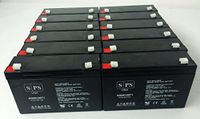 SPS Brand 6V 12Ah Replacement Battery for EaglePicher CF6V10UPS UPS (12 Pack)