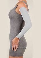 Juzo Dynamic Arm Sleeve Max 20-30 mmHg with Silicone Border (II, White)