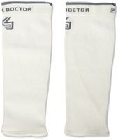 Shock Doctor SVR Recovery Compression Calf Sleeve, White, Adult-Large
