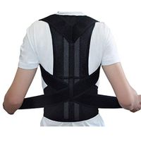 Humpback Correction Belt Invisible Straight Back Child Student Adult Spine Sitting Posture Corrector (Size : XL)