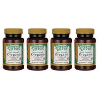 Swanson Super Strength Oregano 500 Milligrams 60 Capsules (4 Pack)