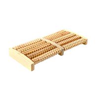 SUPVOX Wooden Dual Foot Massager Roller,Relieve Plantar Fasciitis, Heel, Arch Pain Trigger Point Acupuncture,Stress Relief