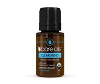 Clear Mind Blend Essential Oil 15ml Bare Oils USDA Certified Organic