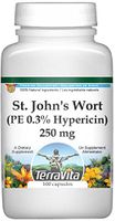 Extra Strength St. John's Wort (PE 0.3% Hypericin) - 250 mg (100 Capsules, ZIN: 517207) - 3 Pack