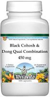 Black Cohosh and Dong Quai Combination - 450 mg (100 Capsules, ZIN: 513391) - 3 Pack