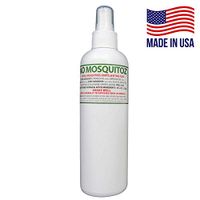 NO MOSQUITOZ | Mosquito, Gnat, and Biting Flies Repellant | Effective Personal Botanical Bug Spray | Hand-Crafted DEET-Free Hypoallergenic | Non-Greasy Formula (1, 8oz.)