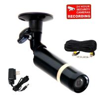 VideoSecu Outdoor Bullet Security Camera CCD 480TV Lines 3.6mm Wide View Angle Lens for CCTV DVR Surveillance System with Power Supply and Video Power Cable A04