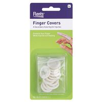 Flents First Aid Finger Covers, 12 Count, Large Protects Finger While Healing From Injury