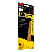 3M Sandpaper, 03035, 80 Grit, 3 2/3 in x 9 in