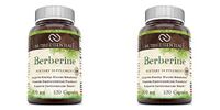 Nutri Essentials Berberine 500mg, 120 Capsules - Metabolism Booster and Immune System Support - Promotes Weight Loss and Healthy Blood Sugar Levels (2 Pack)