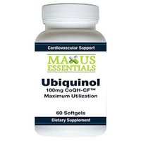 Maxus Essentials - Ubiquinol 100mg CoQH-CF 60 Softgels Maximum Absorption and Utilization