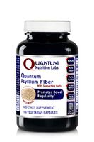 Quantum Psyllium Fiber, 180 Vegetarian Capsules - Quantum-State Cleansing and Regularity Formula