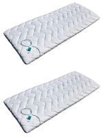 2 Full Body PEMF Therapy Mats + natural cosmetics gift. Unique, custom made and affordable Pulsed Electromagnetic Field Mattresses with special additions (memory foam, silver and ceramic texture)